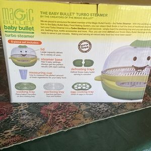 Baby bullet turbo steamer